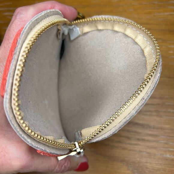 Portland Leather Holiday Pouch Set of 2 PLG Keychain Gingerbread Candy Cane - Picture 7 of 7